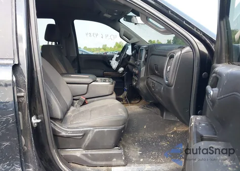 2019 Chevrolet Silverado Rst из США, поврежденный, VIN 1GCRYEED1KZ189846